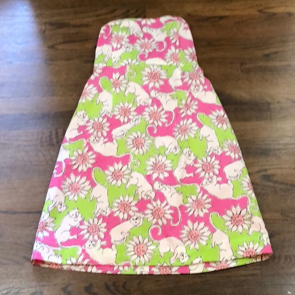 Lilly Pulitzer Dresses & Skirts - Lilly Pulitzer Sabrina strapless tie back dress
